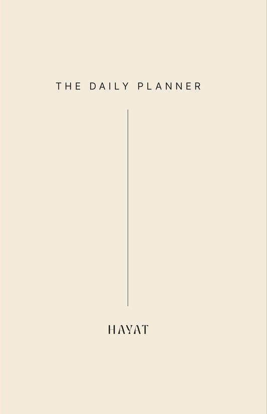 Crescent Hardback Daily Muslim Planner - 6x9