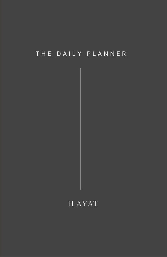 Kohl Hardback Daily Muslim Planner - 6x9